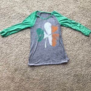St Paddy’s 1/3 Sleeve XS